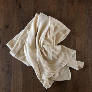 *NWT* Cream Long Scarf